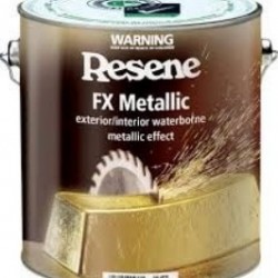 Resene - 水性金屬效果面漆-銀鋁
